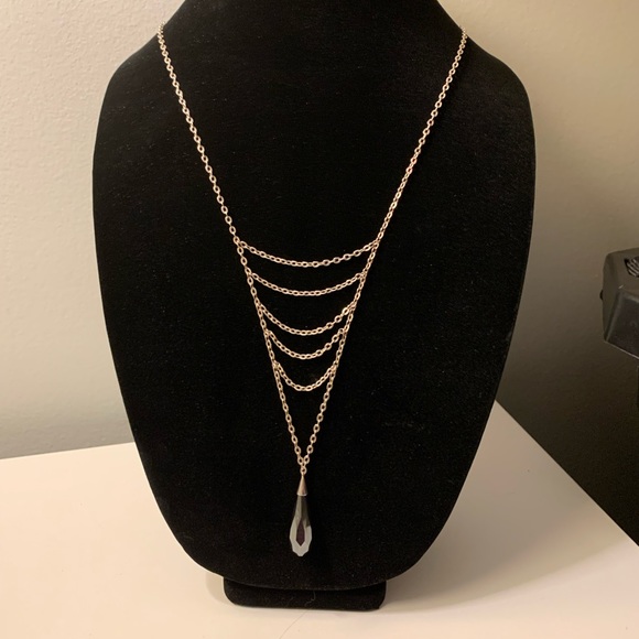 Silpada Hematite & Sterling Necklace! - Picture 2 of 6